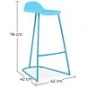 Tabouret Design en Métal - Gaynor image 7
