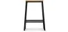 Tabouret de Bar Design Industriel - Bois et Métal - 60cm - Big Boy image 7