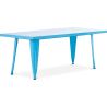 Table rectangulaire pour enfants - Design industriel - 120cm - Stylix image 7