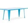 Table rectangulaire pour enfants - Design industriel - 120cm - Stylix image 7