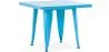Table carrée pour enfants - Industriel - Métal - 60cm - Stylix image 7