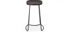 Tabouret de bar - Design industriel - Bois et métal - 76 cm - Aiyana image 7