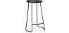 Tabouret de bar - Design industriel - Bois et métal - 76 cm - Aiyana image 7