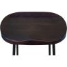 Tabouret de bar - Design industriel - Bois et métal - 76 cm - Aiyana image 7