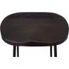 Tabouret de bar - Design industriel - Bois et métal - 76 cm - Aiyana image 7