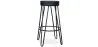 Tabouret Rond - Design Industriel - 80 cm - Elan image 7