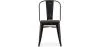 Chaise de salle à manger - Design Industriel - Bois et Acier - Stylix image 7