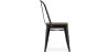 Chaise de salle à manger - Design Industriel - Bois et Acier - Stylix image 7