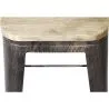 Tabouret de Bar - Design Industriel - Acier & Bois - 76cm - Stylix image 7