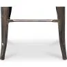 Tabouret de Bar - Design Industriel - Acier & Bois - 76cm - Stylix image 7