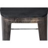 Tabouret de Bar - Design Industriel - Bois & Métal - 76cm - Stylix image 7