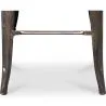 Tabouret de Bar - Design Industriel - Bois & Métal - 76cm - Stylix image 7