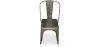 Chaise de salle à manger en acier - Design industriel - Nouvelle édition - Stylix image 7