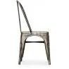 Chaise de salle à manger en acier - Design industriel - Nouvelle édition - Stylix image 7