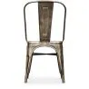 Chaise de salle à manger en acier - Design industriel - Nouvelle édition - Stylix image 7