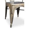Chaise de salle à manger en acier - Design industriel - Nouvelle édition - Stylix image 7