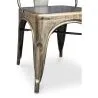 Chaise de salle à manger en acier - Design industriel - Nouvelle édition - Stylix image 7