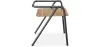 Chaise de salle à manger - Design industriel - Bois et métal - Achak image 7