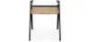 Chaise de salle à manger - Design industriel - Bois et métal - Achak image 7