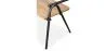 Chaise de salle à manger - Design industriel - Bois et métal - Achak image 7