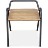 Chaise de salle à manger - Design industriel - Bois et métal - Achak image 7