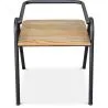 Chaise de salle à manger - Design industriel - Bois et métal - Achak image 7