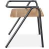 Chaise de salle à manger - Design industriel - Bois et métal - Achak image 7