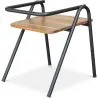 Chaise de salle à manger - Design industriel - Bois et métal - Achak image 7