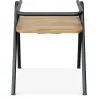 Chaise de salle à manger - Design industriel - Bois et métal - Achak image 7