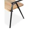 Chaise de salle à manger - Design industriel - Bois et métal - Achak image 7