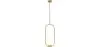 Lampe de plafond globe - Suspension dorée - Ruby image 7