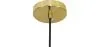 Lampe de plafond globe - Suspension dorée - Ruby image 7