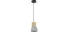 Lampe de plafond en bois et béton - Lampe suspendue design scandinave - Minnie image 7
