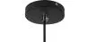 Lampe de plafond en bois et béton - Lampe suspendue design scandinave - Minnie image 7