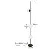 Lampadaire Globe - Lampe de Salon - Elsie image 7