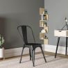 Chaise en acier de salle à manger - Design industriel - Nouvelle édition - Stylix image 7