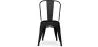 Chaise en acier de salle à manger - Design industriel - Stylix image 7