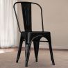 Chaise en acier de salle à manger - Design industriel - Stylix image 7