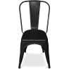 Chaise en acier de salle à manger - Design industriel - Stylix image 7