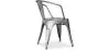 Chaise de salle à manger avec accoudoirs - Acier - Nouvelle édition - Stylix image 7
