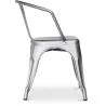 Chaise de salle à manger avec accoudoirs - Acier - Nouvelle édition - Stylix image 7
