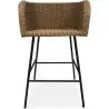 Tabouret en rotin avec accoudoirs - Boho Bali Design - Ishita image 7