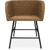Chaise de salle à manger en rotin - Boho Bali Design - Ishita image 7