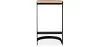 Tabouret Design Industriel - Bois et Métal - 60cm - Lia image 7