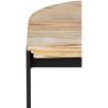 Tabouret Design Industriel - Bois et Métal - 60cm - Lia image 7
