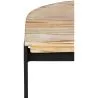 Tabouret Design Industriel - Bois et Métal - 60cm - Lia image 7