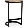 Tabouret Design Industriel - Bois et Métal - 60cm - Lia image 7