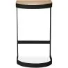Tabouret Design Industriel - Bois et Métal - 60cm - Lia image 7