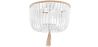 Lampe de plafond à boules en bois - Style Boho Bali Plafond - Kanda image 7