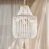 Lampe de plafond à boules en bois - Lampe suspendue de style boho Bali - Lawan image 7